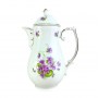 Чайник, Фиалки Schumann Arzberg, фарфор. Германия
