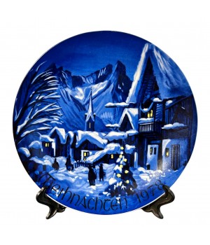 Декоративная тарелка Рождество 1978 год, Seltmann Weiden. Германия