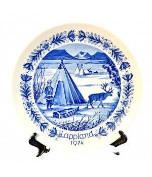 Декоративная тарелка Рождество 1974 год, Seltmann Weiden. Германия