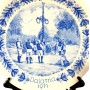  Декоративная тарелка Рождество 1971 год, Seltmann Weiden. Германия
