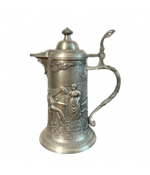 Кувшин, кофейник с крышкой Влюбленная пара, BMF. Германия