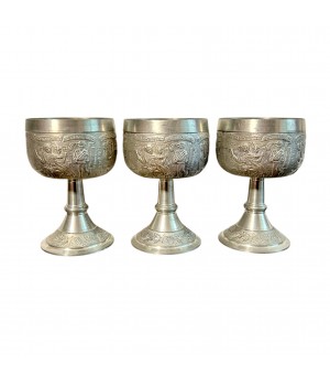 Бокал на ножке Таверна, олово SKS. Германия