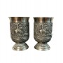 Два бокала, комплект, Охота BMF, олово. Германия