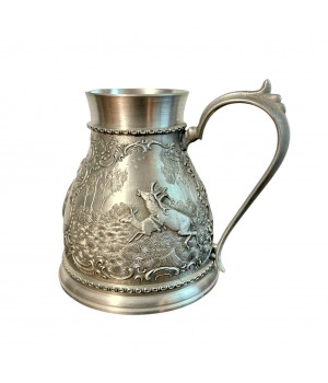 Кувшин Охота, BMF, олово. Германия