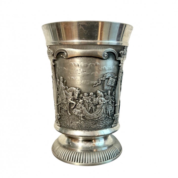 Бокал Коронация, олово. Германия