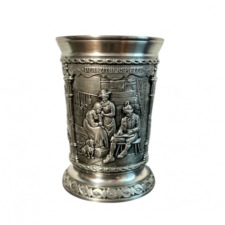 Бокал Игра на литре, олово. Германия