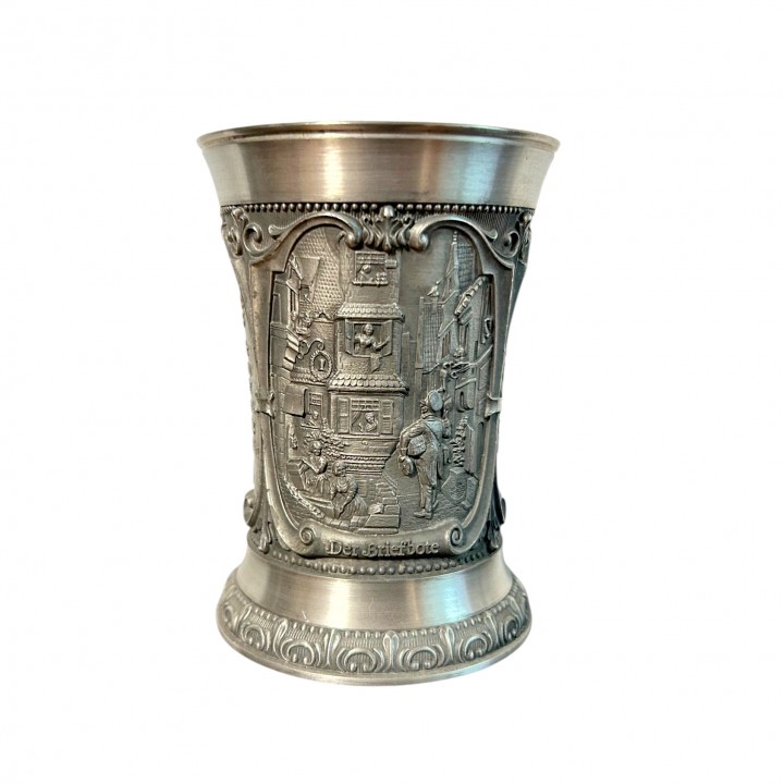 Бокал Почтальон WMF, олово. Германия