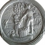  Панно оловянное, Времена года, Осень. Германия