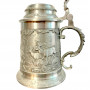 Кружка пивная, оловянная Охотник, SKS. Германия