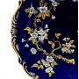 Блюдо фарфор, кобальт, Linder. Германия