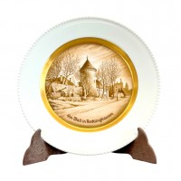 Декоративная тарелка Recklinghausen, Furstenberg. Германия