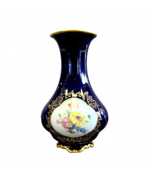 Ваза для цветов, кобальт, Linder. Германия