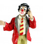 Фигурка, статуэтка Клоун говорит по телефону, Gilde Clowns, Клоуны Гильдии. Германия
