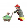 Фигурка, статуэтка Клоун с коляской, Gilde Clowns, Клоуны Гильдии. Германия