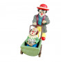Фигурка, статуэтка Клоун с коляской, Gilde Clowns, Клоуны Гильдии. Германия