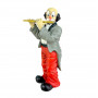 Фигурка, статуэтка Клоун музыкант, играет на дудке Gilde Clowns, Клоуны Гильдии. Германия
