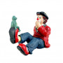 Фигурка, статуэтка Клоун с лягушкой Gilde Clowns. Германия
