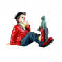 Фигурка, статуэтка Клоун с лягушкой Gilde Clowns. Германия