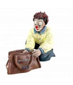 Фигурка, статуэтка День рождения, Клоун готовит подарок Gilde Clowns. Германия