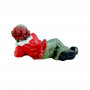 Фигурка, статуэтка День рождения, Клоун лежит с букетиком Gilde Clowns. Германия