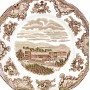 Пирожковые тарелки Замки, Johnson Bros, Old Britain Castles