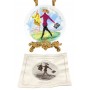 Декоративная тарелка Франсуаза в брюках Limoges Женщины века Франция Лимож