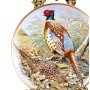  Декоративная тарелка Фазан, Сhinese ring necked pheasand, Дичь, Лимож, Limoges