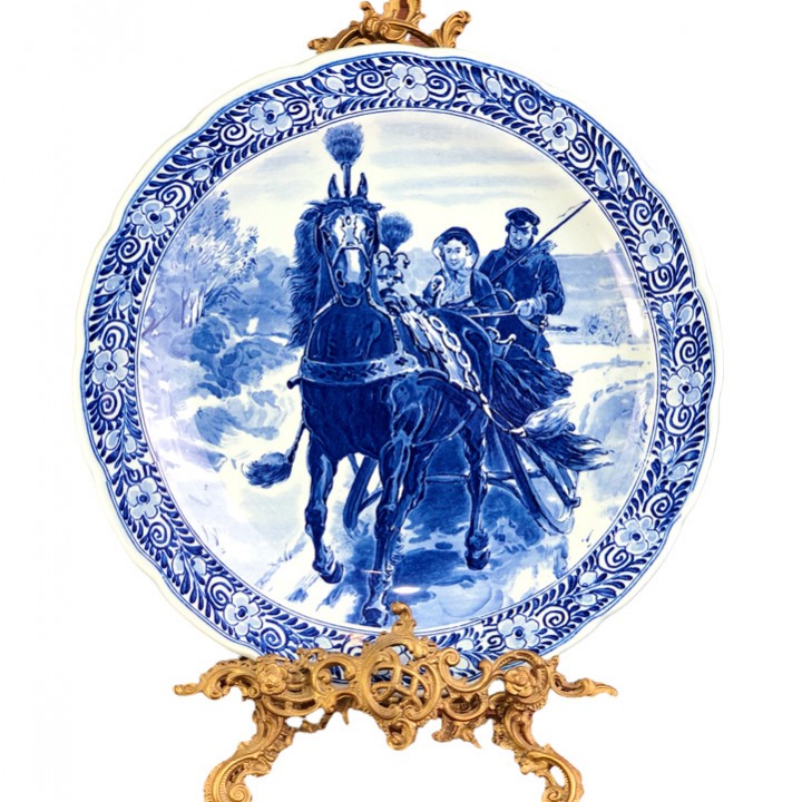 Декоративная тарелка Delft, Делфт