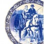 Декоративная тарелка Delft, Делфт, Повозка