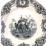 Декоративная тарелка Наполеон, Битва при Маренго, 14 июня 1800 г.