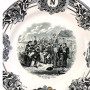  Декоративная тарелка Наполеон, Гибель Маршала Ланна, 22 мая 1805 г.
