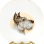 Декоративная тарелка Собаки, Фокстерьер
