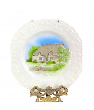 Декоративная тарелка Загородный дом. Англия
