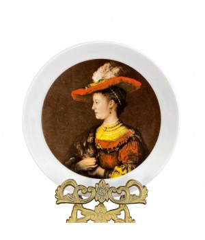 Декоративная тарелка Портрет, E & A Bockling Neudenau. Германия